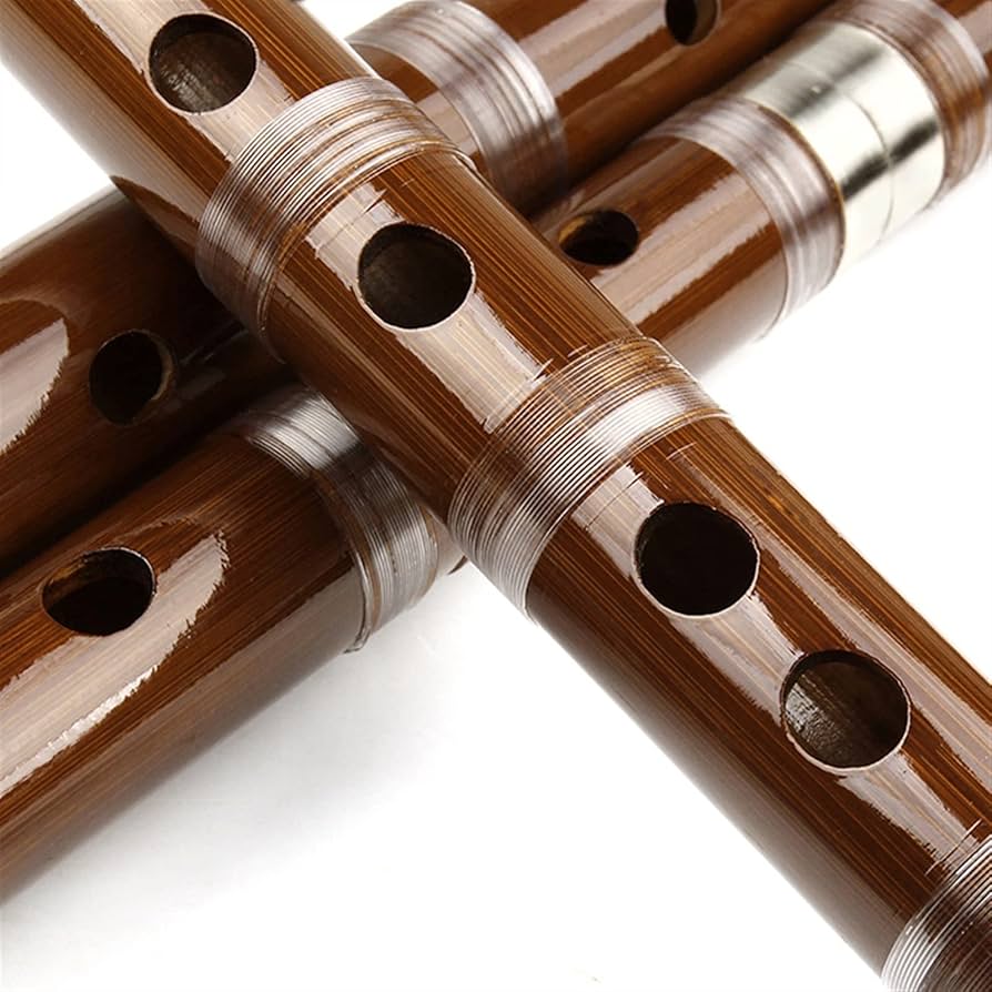 竹笛楽器 竹笛のプロの伝統管楽器音楽愛好家の演奏(G